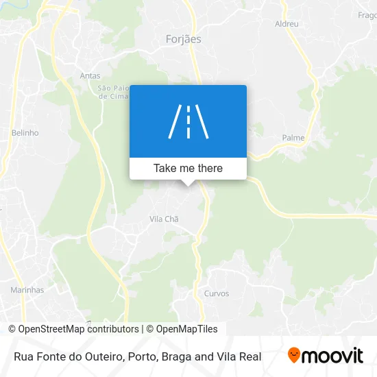 Rua Fonte do Outeiro map
