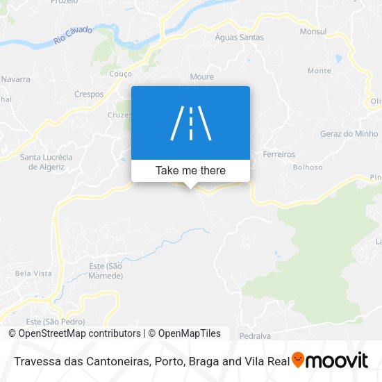 Travessa das Cantoneiras map