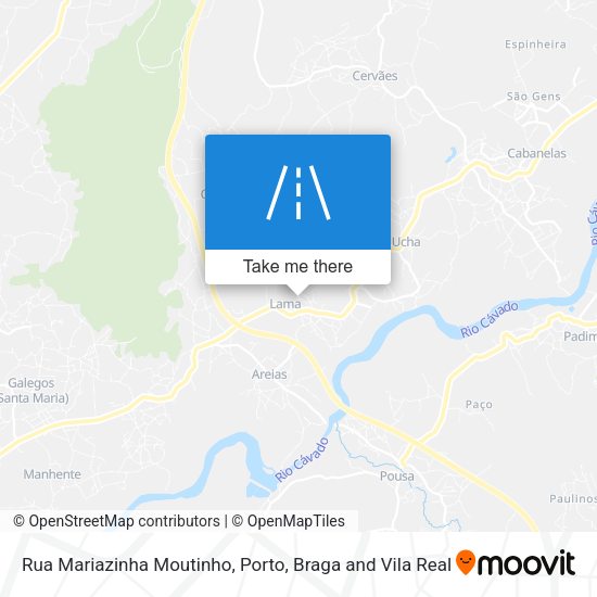 Rua Mariazinha Moutinho map