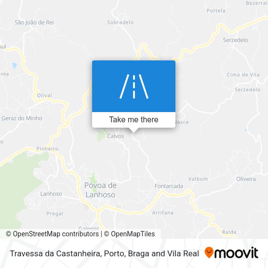 Travessa da Castanheira map
