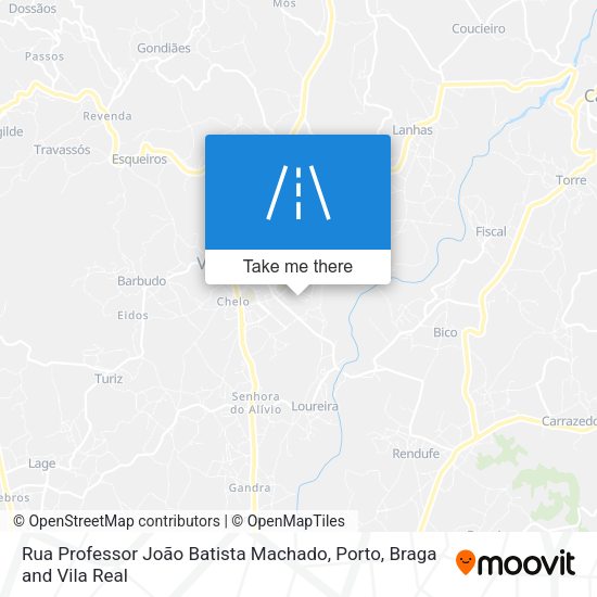 Rua Professor João Batista Machado map