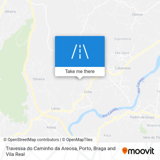 Travessa do Caminho da Areosa map