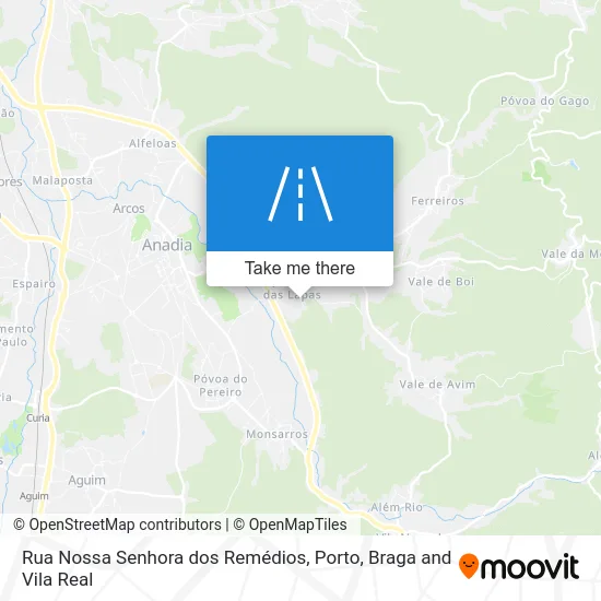 Rua Nossa Senhora dos Remédios map