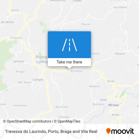 Travessa do Laurindo mapa