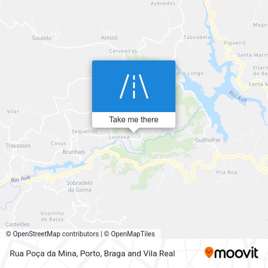 Rua Poça da Mina mapa