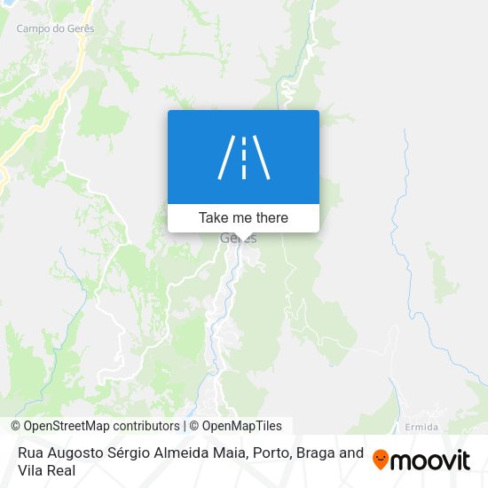 Rua Augosto Sérgio Almeida Maia mapa