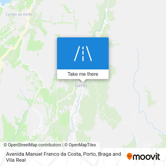 Avenida Manuel Franco da Costa mapa