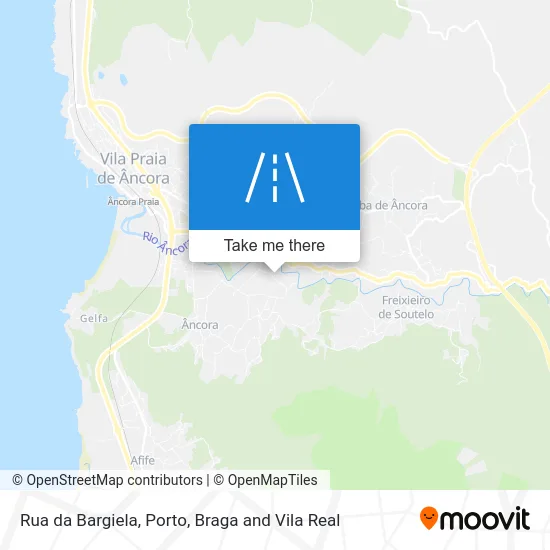 Rua da Bargiela map