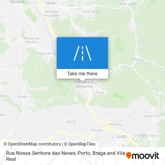 Rua Nossa Senhora das Neves map