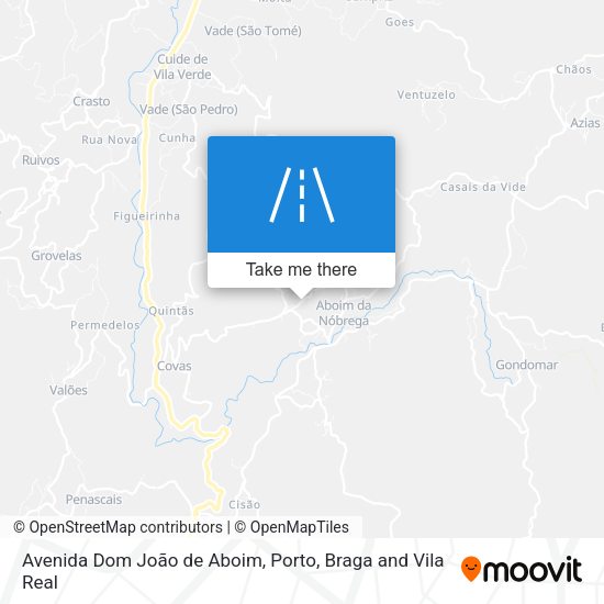 Avenida Dom João de Aboim map