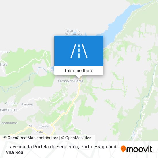 Travessa da Portela de Sequeiros map