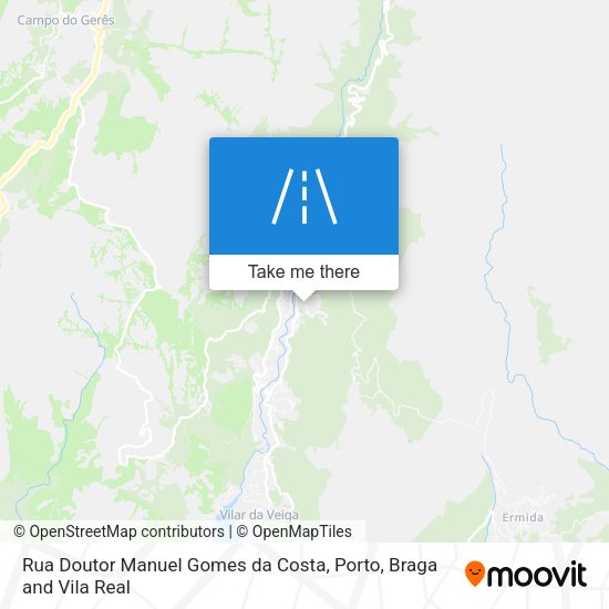 Rua Doutor Manuel Gomes da Costa mapa