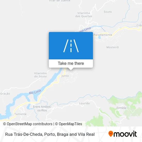 Rua Trás-De-Cheda map