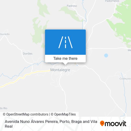 Avenida Nuno Álvares Pereira map