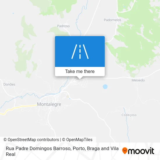 Rua Padre Domingos Barroso map
