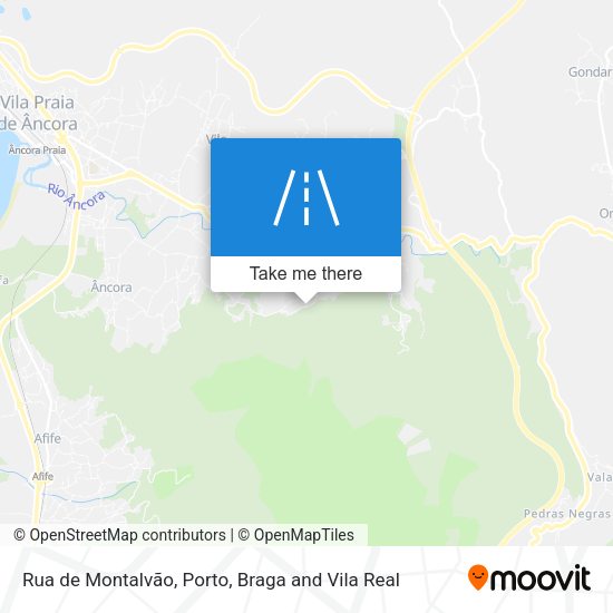 Rua de Montalvão mapa