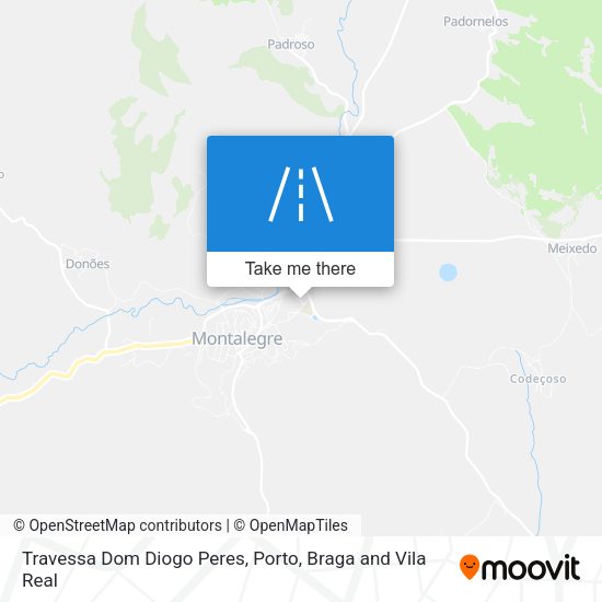 Travessa Dom Diogo Peres mapa
