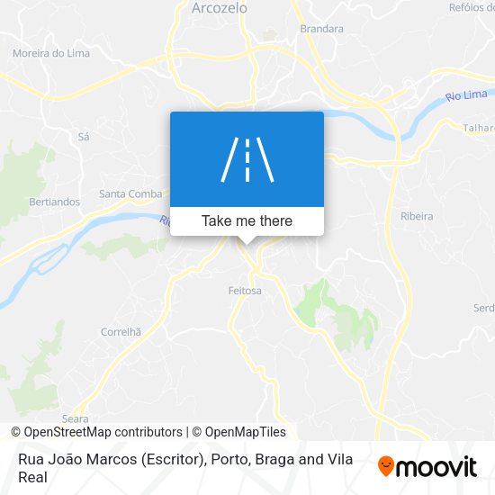 Rua João Marcos (Escritor) map