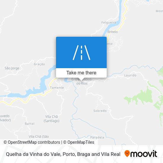 Quelha da Vinha do Vale map