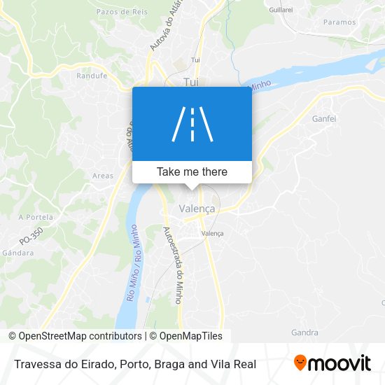 Travessa do Eirado mapa