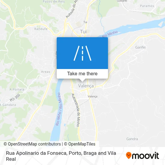 Rua Apolinario da Fonseca map