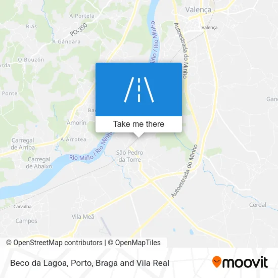 Beco da Lagoa map