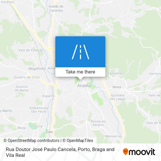 Rua Doutor José Paulo Cancela map