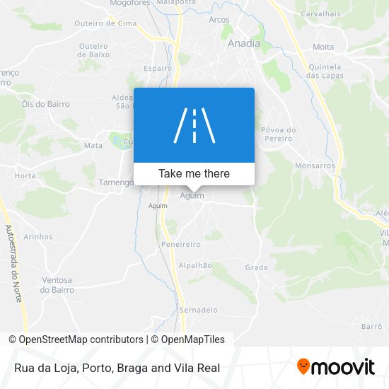 Rua da Loja map