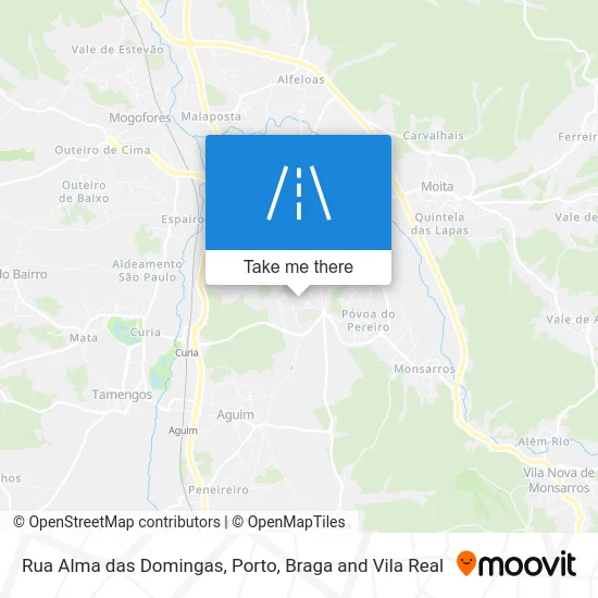 Rua Alma das Domingas map