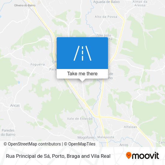 Rua Principal de Sá map