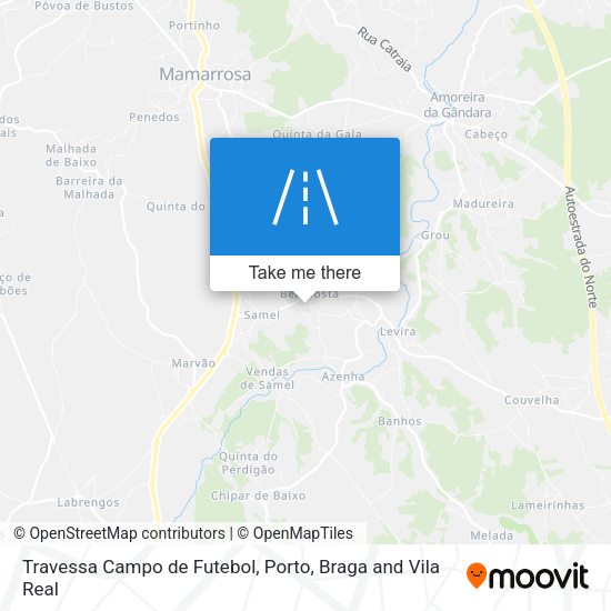 Travessa Campo de Futebol map