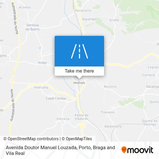 Avenida Doutor Manuel Louzada map