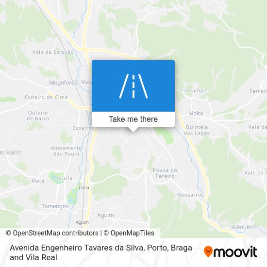 Avenida Engenheiro Tavares da Silva map