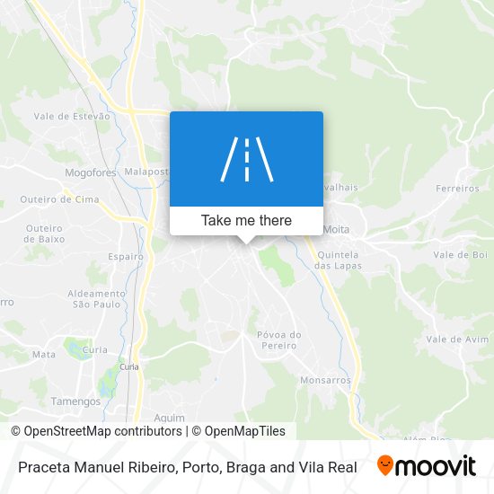 Praceta Manuel Ribeiro mapa