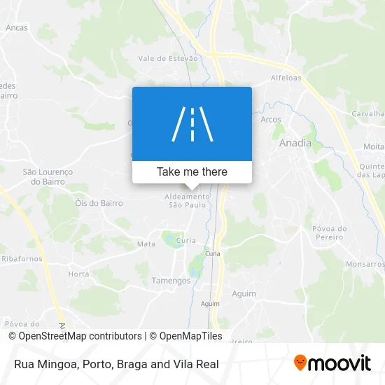 Rua Mingoa mapa