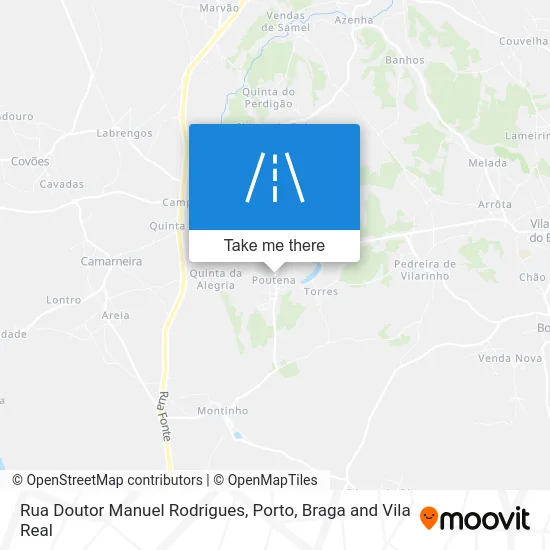 Rua Doutor Manuel Rodrigues map