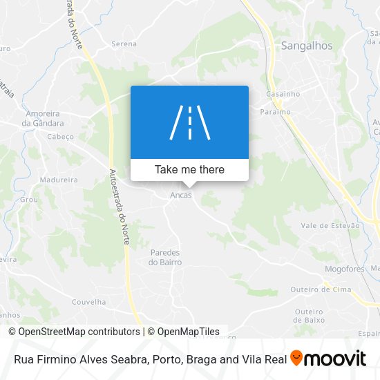 Rua Firmino Alves Seabra mapa