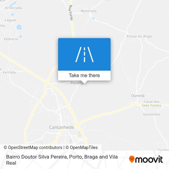 Bairro Doutor Silva Pereira mapa