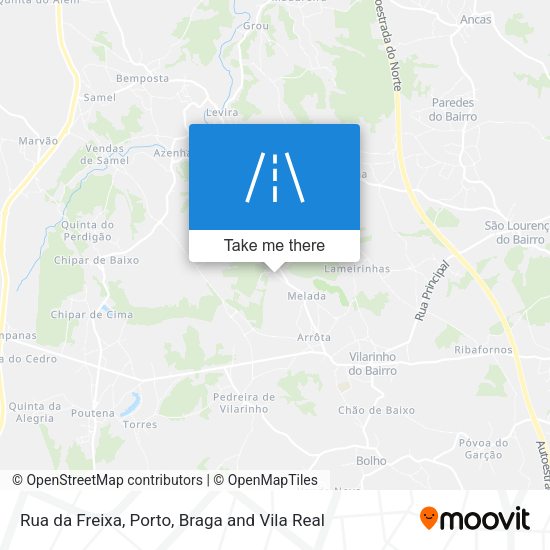 Rua da Freixa map