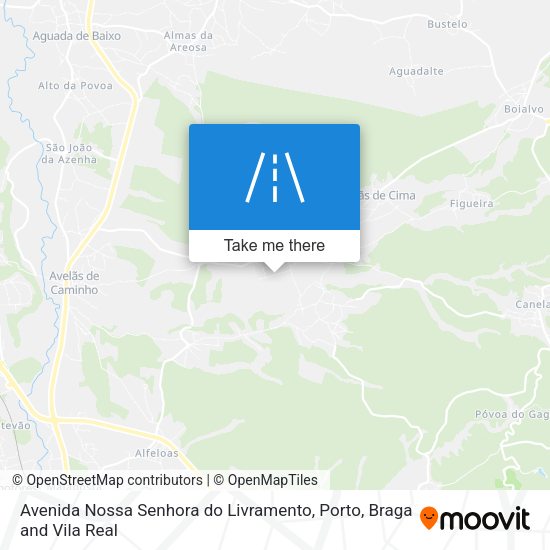 Avenida Nossa Senhora do Livramento map