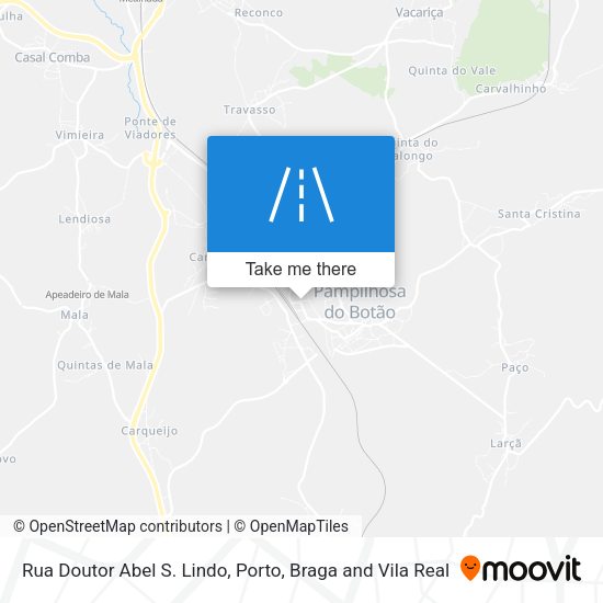 Rua Doutor Abel S. Lindo map