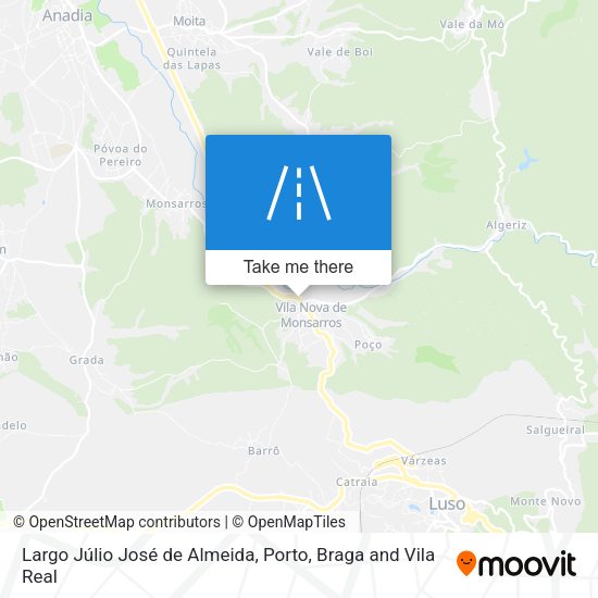 Largo Júlio José de Almeida map