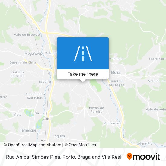 Rua Aníbal Simões Pina map