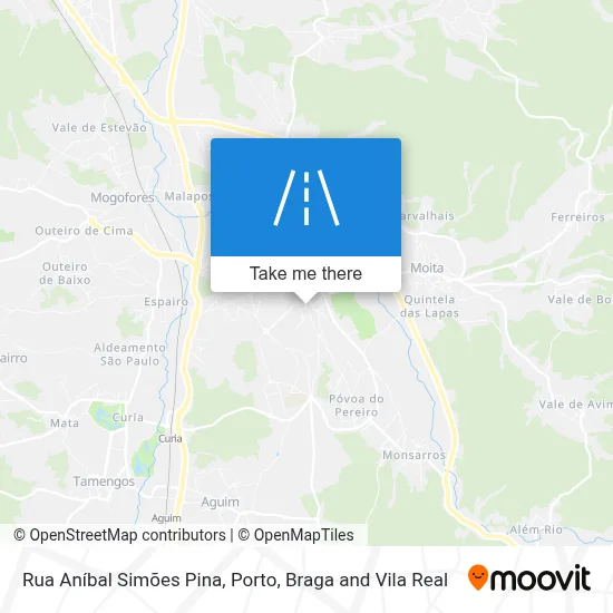 Rua Aníbal Simões Pina map