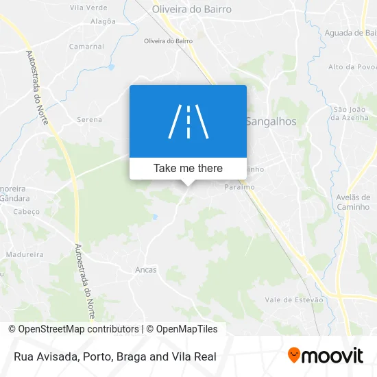 Rua Avisada map