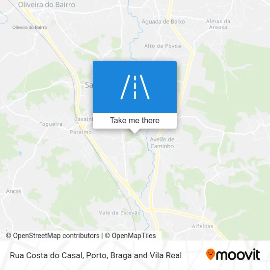Rua Costa do Casal map