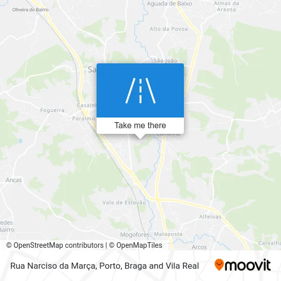 Rua Narciso da Marça map