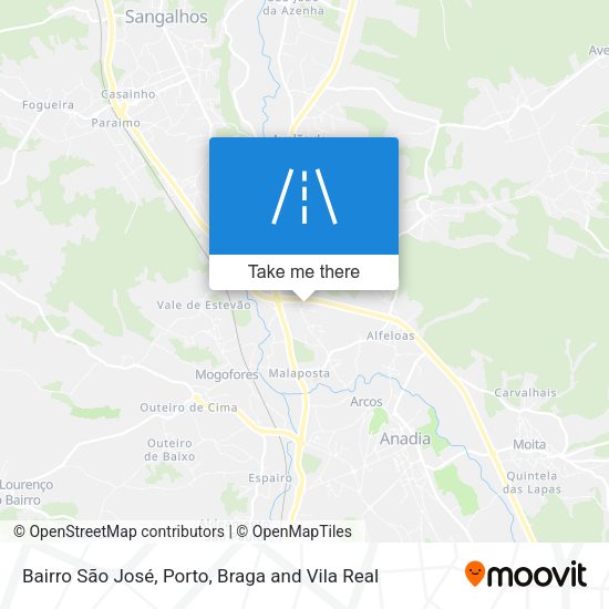 Bairro São José map