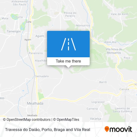 Travessa do Daião mapa