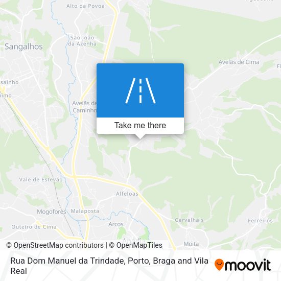 Rua Dom Manuel da Trindade map